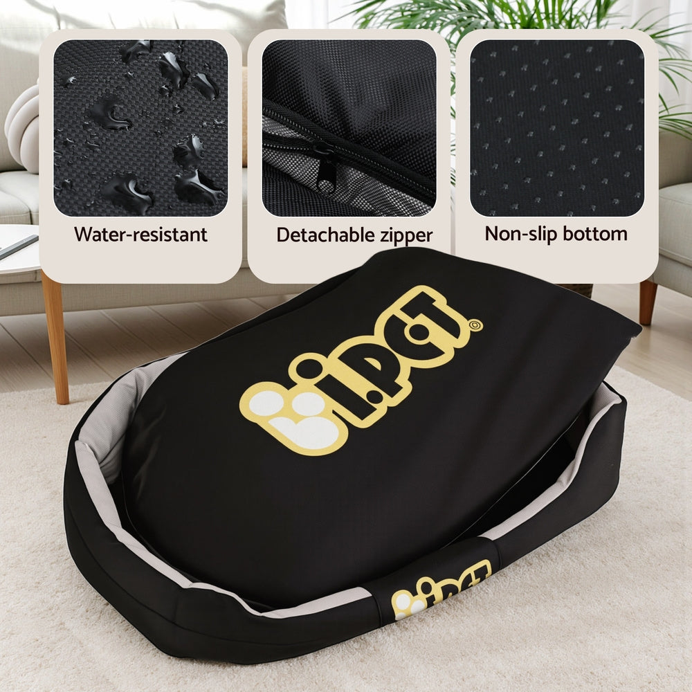 i.Pet XXL Dog Bed 130cm – Jumbo Calming Sofa Cushion for Large Pets | Washable & Durable