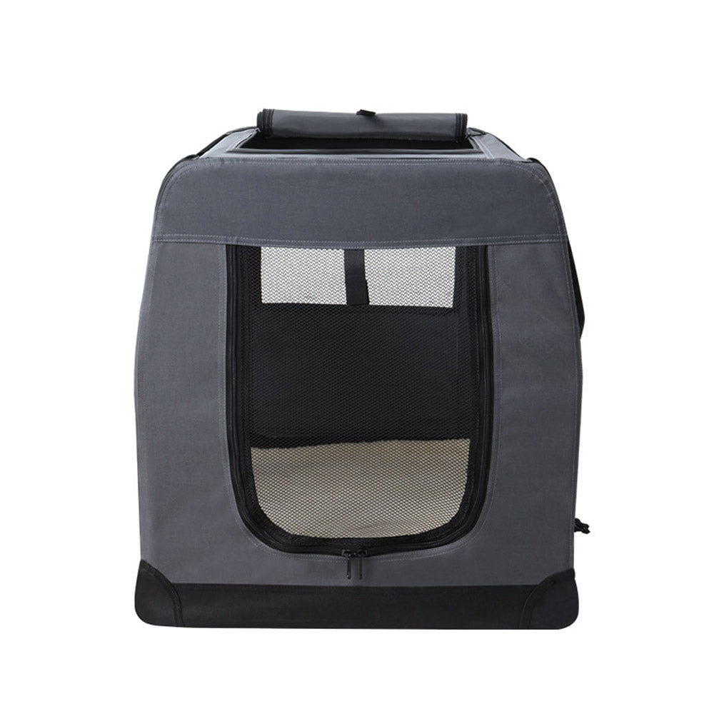 i.Pet 4XL Soft Travel Crate – Foldable Pet Carrier (121x80cm)