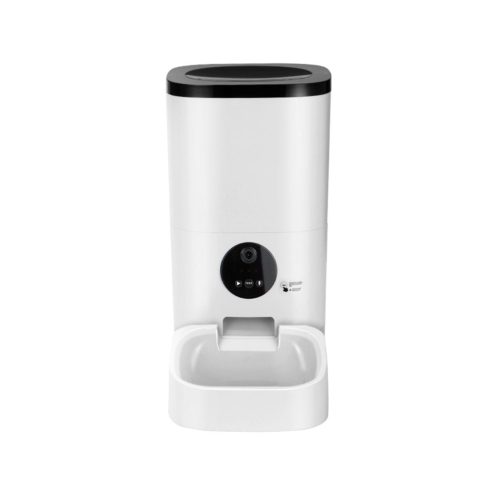 Smart WiFi Pet Feeder with HD Camera – 6L Auto Food Dispenser
