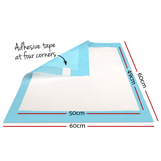 200-Pack Puppy Training Pads – Super Absorbent Dog Pee Pads (60x60cm)