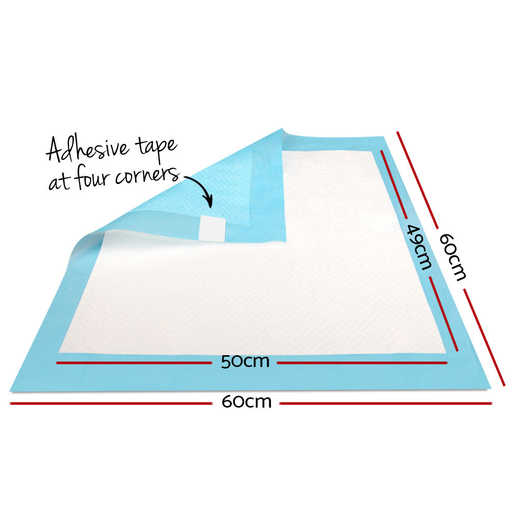 Bulk Pack 400 Puppy Training Pads – Leak-Proof Super Absorbent (60x60cm)