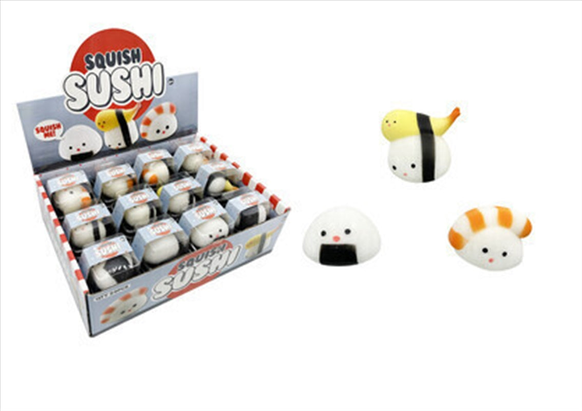 Squish Sushi Pet Toy – Assorted Designs Sent at Random
