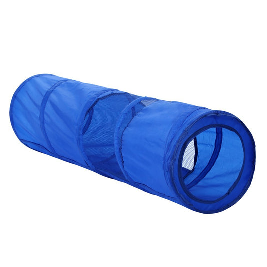 YES4PETS Collapsible Cat Tunnel – Foldable Pet Play Tube for Kittens, Cats & Rabbits (86cm)
