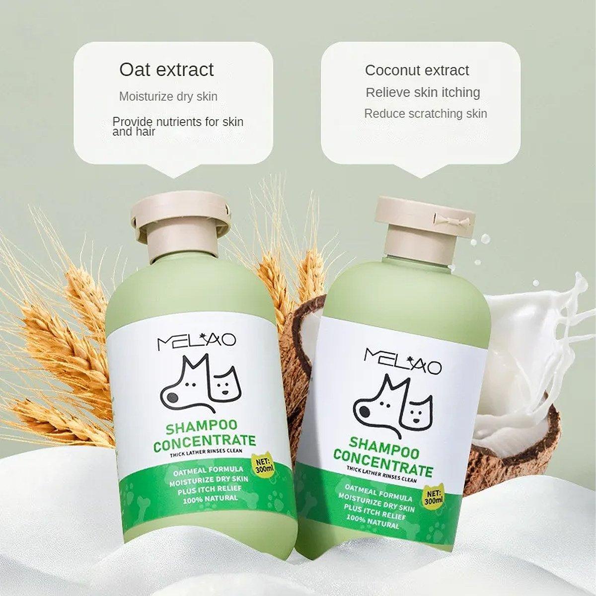 Pet Body Soap Bath Lotion Hair Protecting Knotted Cat Dog Shampoo Conditioner - Shower Gel-300ml