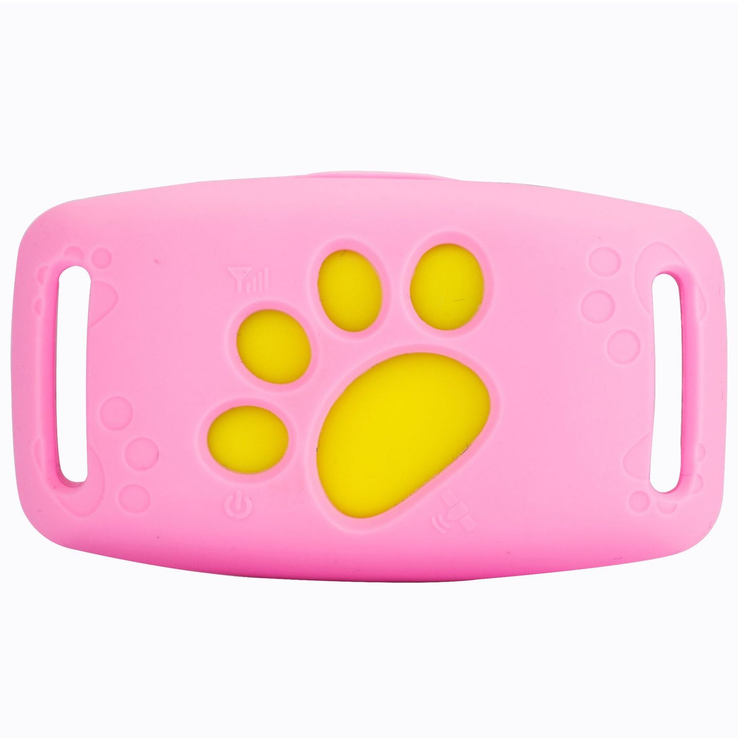 Pink Real-Time Pet GPS Tracker Locator – Multi-Mode Positioning with Magnetic Charging for Dogs & Cats