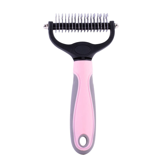 Pets Undercoat Grooming Tool – Deshedding Brush for Dogs & Cats