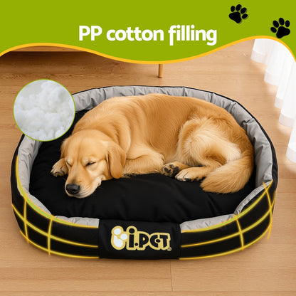 i.Pet XXL Dog Bed 130cm – Jumbo Calming Sofa Cushion for Large Pets | Washable & Durable