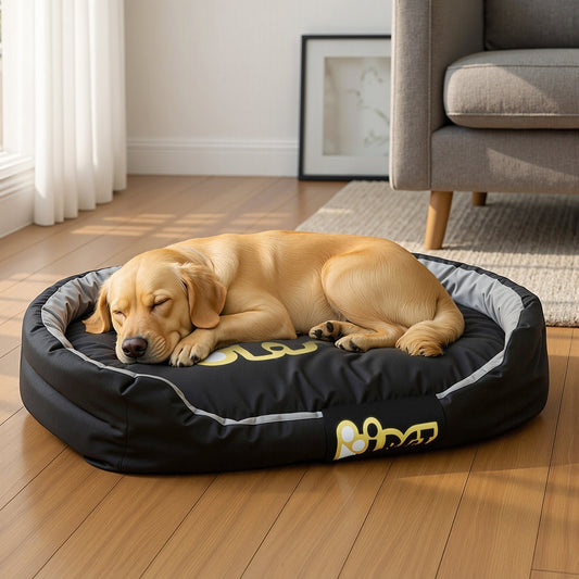 i.Pet XXL Dog Bed 130cm – Jumbo Calming Sofa Cushion for Large Pets | Washable & Durable