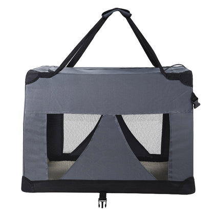 i.Pet 4XL Soft Travel Crate – Foldable Pet Carrier (121x80cm)