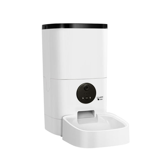 Smart WiFi Pet Feeder with HD Camera – 6L Auto Food Dispenser