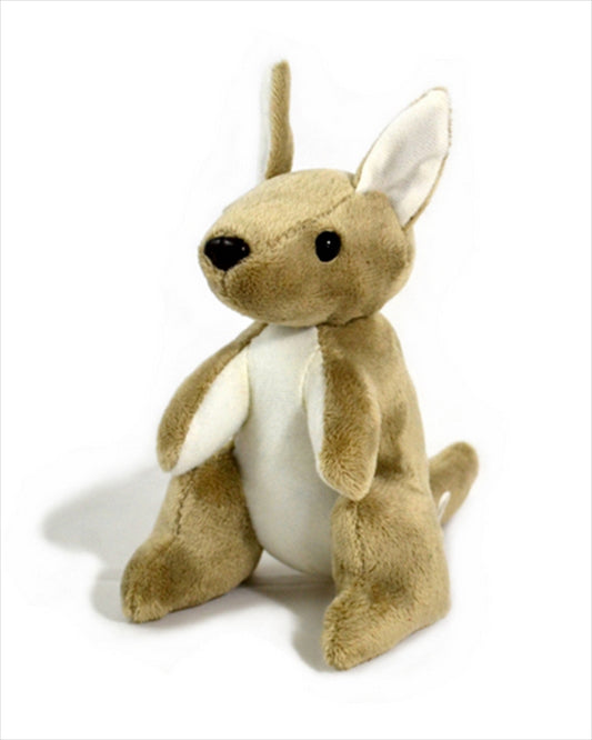 16cm Plush Kangaroo Toy – Soft & Cuddly Aussie Souvenir