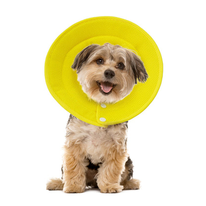 Ondoing Adjustable Elizabethan Collar – Mesh Recovery Cone for Dogs & Cats