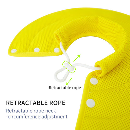 Ondoing Adjustable Elizabethan Collar – Mesh Recovery Cone for Dogs & Cats