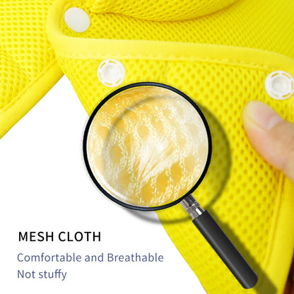 Ondoing Adjustable Elizabethan Collar – Mesh Recovery Cone for Dogs & Cats