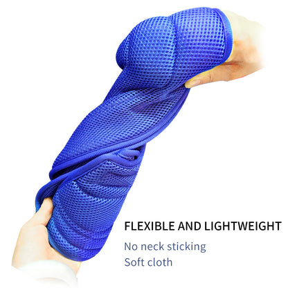 Ondoing Adjustable Elizabethan Collar – Mesh Recovery Cone for Dogs & Cats