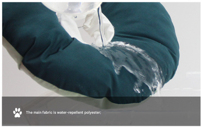 Yellow Adjustable Soft Elizabethan Collar for Pets - Comfortable Recovery Aid - M