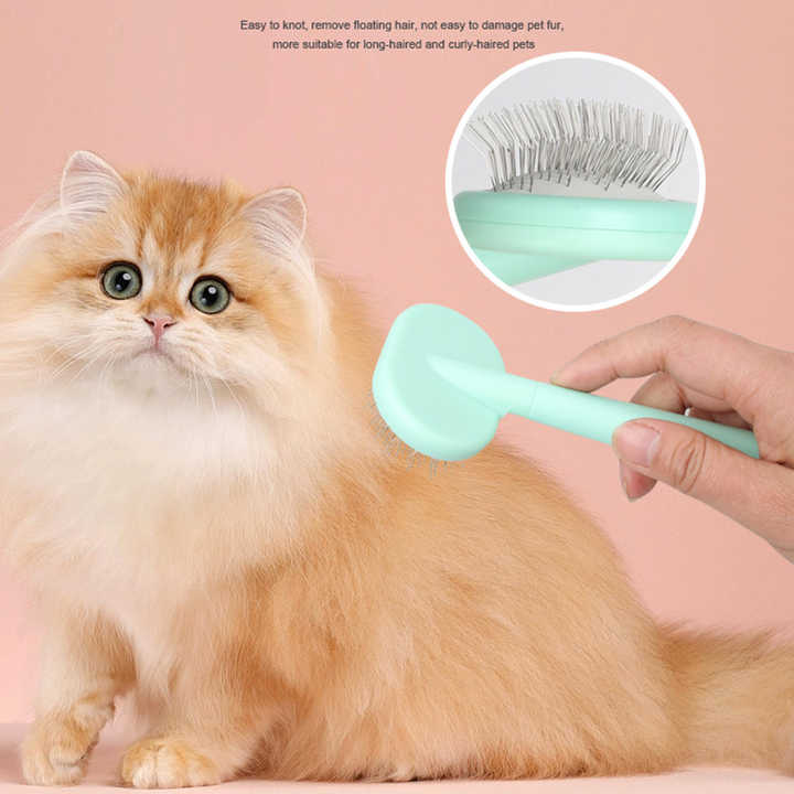 ✂️ Blue Complete 5-in-1 Pet Grooming Care Kit – Brushes, Combs & Nail Clippers