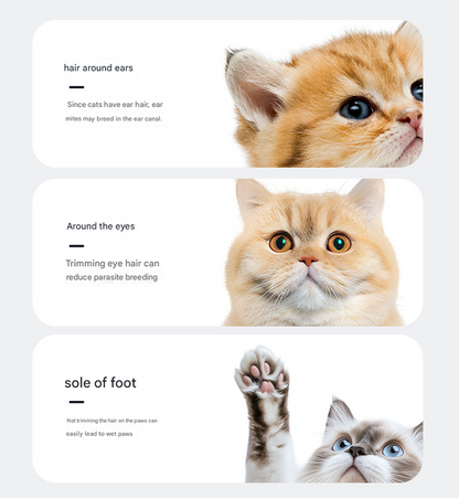 Khaki Precision Pet Paw Trimmer – Waterproof, Rechargeable Grooming Clipper for Dogs & Cats (Paws, Eyes, Ears)